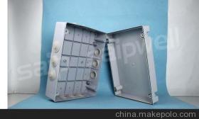 【【大型】带孔防水盒 380*300*120带孔线缆盒 带孔电器盒】价格,厂家,图片,安装盒、接线盒,乐清市赛邦电气-
